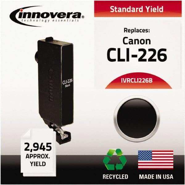 innovera - Black Inkjet Printer Cartridge - Use with Canon PIXMA iP4820, iX6520, MG5120, MG5220, MG6120, MG8120, MX882, MX892 - Caliber Tooling