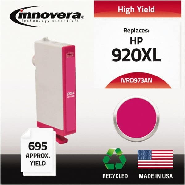 innovera - Magenta Inkjet Printer Cartridge - Use with HP Officejet 6000, 6000 Wireless, 6500, 6500 Wireless, Officejet Wide Format 7500A - Caliber Tooling