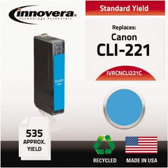 innovera - Cyan Inkjet Printer Cartridge - Use with Canon PIXMA iP3600, iP4600, iP4700, MP560, MP620, MP640, MP980, MP990, MX860, MX870 - Caliber Tooling