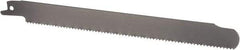 Lenox - 10" Long x 3/4" Thick, Bi-Metal Reciprocating Saw Blade - Straight Profile, 10 TPI, Toothed Edge - Caliber Tooling