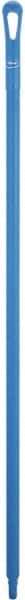 Vikan - 51 x 1-1/4" Polypropylene Squeegee Handle - European Threaded Connection, Blue - Caliber Tooling