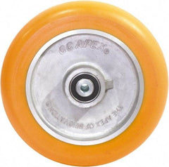 Caster Connection - 10 Inch Diameter x 2 Inch Wide, Polyurethane on Aluminum Caster Wheel - 1,500 Lb. Capacity, 2.2 Inch Hub Length, 1/2 Inch Axle Diameter, Sealed Precision Ball Bearing - Caliber Tooling