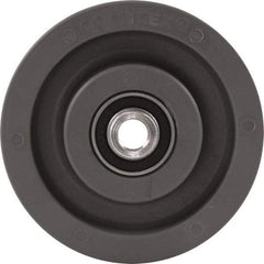 Caster Connection - 5 Inch Diameter x 2 Inch Wide, High Grade Nylon Caster Wheel - 1,200 Lb. Capacity, 2.2 Inch Hub Length, 1/2 Inch Axle Diameter, Sealed Precision Ball Bearing - Caliber Tooling