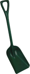 Remco - 14-1/2" High Square Plastic Shovel - 24-5/8" Long D-Grip Handle - Caliber Tooling