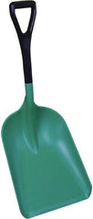 Remco - 18" High Square Plastic Shovel - 18" Long D-Grip Handle - Caliber Tooling