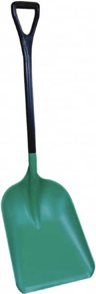 Remco - 18-5/8" High Square Plastic Shovel - 29" Long D-Grip Handle - Caliber Tooling