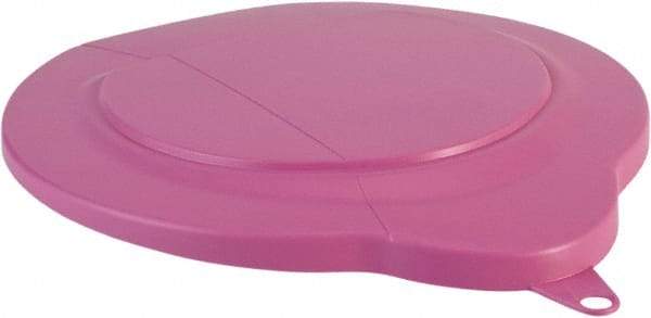 Vikan - 1.5 Gal Polypropylene Pail Lid - Pink, For Use with 5688 - Caliber Tooling