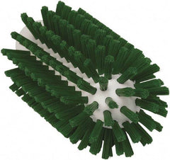 Vikan - 2-1/2" Diam Polyester Tube Brush - 6" OAL, 5-1/4" Head Length, Polypropylene Handle - Caliber Tooling