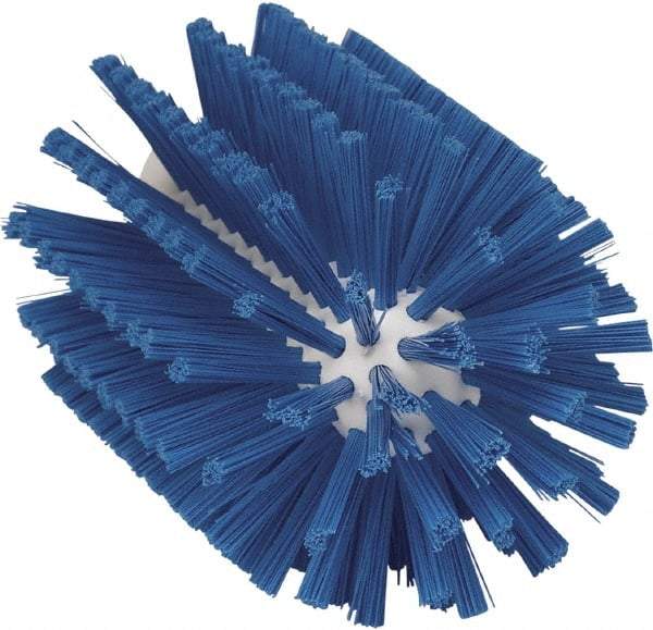 Vikan - 3" Diam Polyester Tube Brush - 6-1/4" OAL, 5-1/4" Head Length, Polypropylene Handle - Caliber Tooling