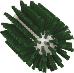 Vikan - 3" Diam Polyester Tube Brush - 6" OAL, 5-1/4" Head Length, Polypropylene Handle - Caliber Tooling