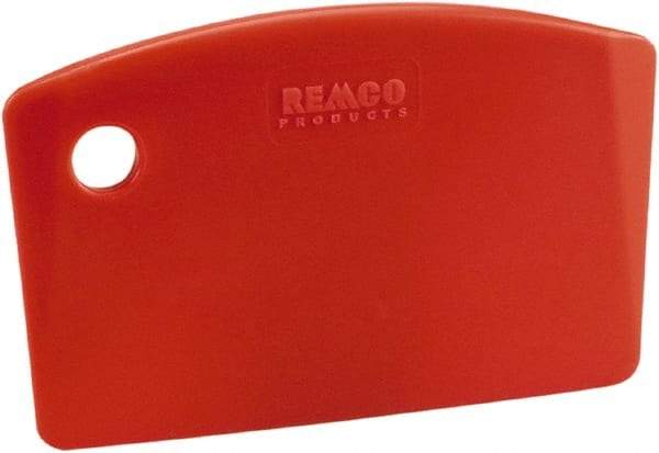 Remco - Stiff Polypropylene Straight Scraper - 5-1/2" Blade Width - Caliber Tooling