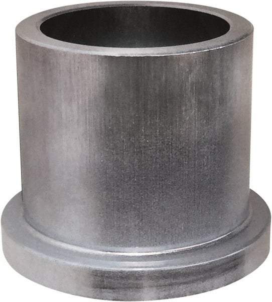 Bunting Bearing - 1-1/4" Inside x 1-1/2" Outside Diam, Powdered Metal Flanged Bearing - 1-3/4" Flange Outside Diam, 3/16" Flange Thickness, 1-3/4" OAL - Caliber Tooling