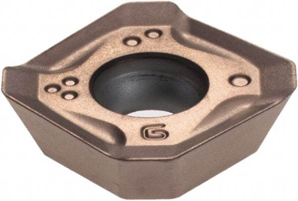 Sumitomo - SEET13T3 G Grade ACP200 Carbide Milling Insert - 0.19" Thick, 1/2" Inscribed Circle - Caliber Tooling