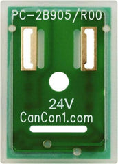 Canfield Connector - Solenoid Valve Interposed Lighted Wafer Indicator Light - Use with DIN Type Coil - Caliber Tooling