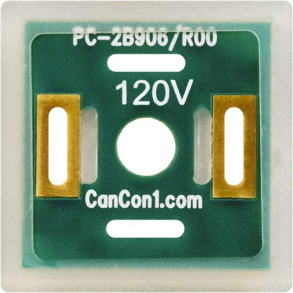 Canfield Connector - Solenoid Valve Interposed Lighted Wafer Indicator Light - Use with DIN Type Coil - Caliber Tooling