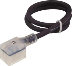 Canfield Connector - Solenoid Valve Connector/Gasket/Cord Assembly - Use with Solenoid Valves - Caliber Tooling