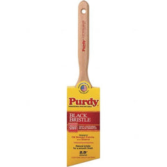 Purdy - 2-1/2" Angled Hog Trim Brush - Wood Fluted Handle - Caliber Tooling