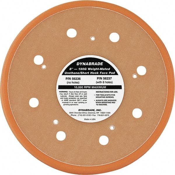 Dynabrade - 6" Diam Disc Backing Vacuum Replacement Pad - Medium Density, 12,000 RPM - Caliber Tooling