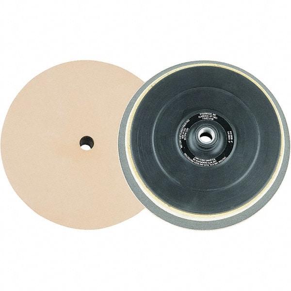 Dynabrade - 8" Diam Disc Backing Nonvacuum Replacement Pad - Soft Density, 3,200 RPM - Caliber Tooling