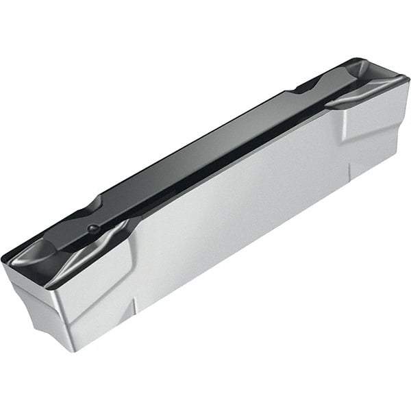 Walter - UF8 Grade WSM23S, 2mm Cutting Width Grooving Insert - 0.2mm Corner Radius, TiAlN+Al2O3+(Al) Finish - Caliber Tooling