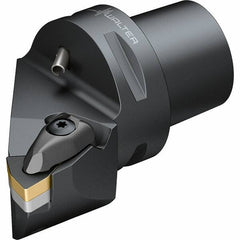 Walter - 95° Lead Angle, Indexable Turning Toolholder - 90mm OAL, Series DWLN-CAPTO-AUSSEN - Caliber Tooling