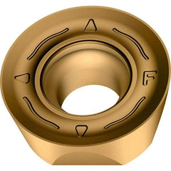 Walter - F67 Grade WSM45X Milling Insert - 3.97mm Thick, 10mm Inscribed Circle, 5mm Corner Radius - Caliber Tooling