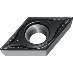 Walter - DPMT MP4 Grade WPP20S Turning Insert - TiCN+Al2O3+(TiCN) Finish, 55° Rhombic, 9.53mm Inscr Circle, 3.97mm Thick, 0.4mm Corner Radius - Caliber Tooling