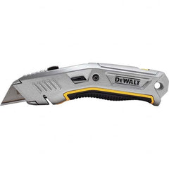 DeWALT - Utility Knives, Snap Blades & Box Cutters Type: Retractable Utility Knife Blade Type: Retractable - Caliber Tooling