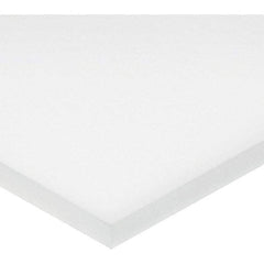 Value Collection - 1/16" Thick x 1' Wide x 1' Long, ePTFE Sheet - White, General Purpose Grade - Caliber Tooling