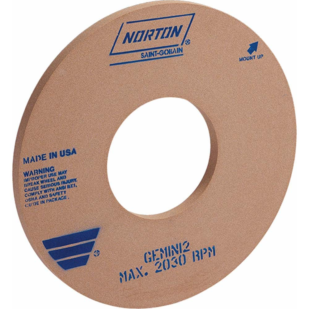 Norton - Centerless & Cylindrical Grinding Wheels Wheel Diameter (Inch): 20 Wheel Width (Inch): 3 - Caliber Tooling