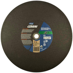 Norton - 12 x 1/8, 1" Hole 24 Grit Silicon Carbide Cutoff Wheel - Caliber Tooling