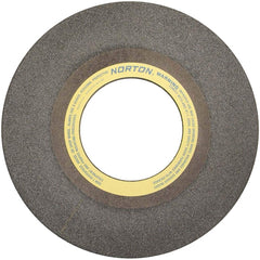 Tool & Cutting Grinding Wheel: 24″ Dia, 12 Grit, R Hardness, Type 1 Zirconia Alumina, Coarse, 1,990 Max RPM