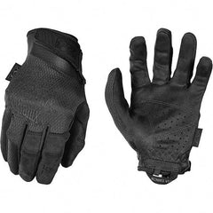 Mechanix Wear - Size S Work Gloves - For Mechanic's & Lifting, Uncoated, Hook & Loop Cuff, Full Fingered, Covert, Paired - Caliber Tooling