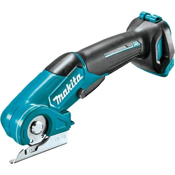 Makita - 12 Volt, lnline Handle, Handheld Cordless Shear - 1/4" Cutting Capacity - Caliber Tooling