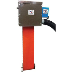 Mini-Skimmer - 60" Reach, 3 GPH Oil Removal Capacity, 115 Max Volt Rating, 60 Hz, Belt Oil Skimmer - 40 to 120° (Poly), 220° (Stainless) - Caliber Tooling