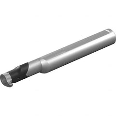 Vargus - Internal Thread, Right Hand Cut, 16mm Shank Width x 15mm Shank Height Indexable Threading Toolholder - 100mm OAL, V14TH Insert Compatibility, CV Toolholder, Series Mini-V Reinforced - Caliber Tooling