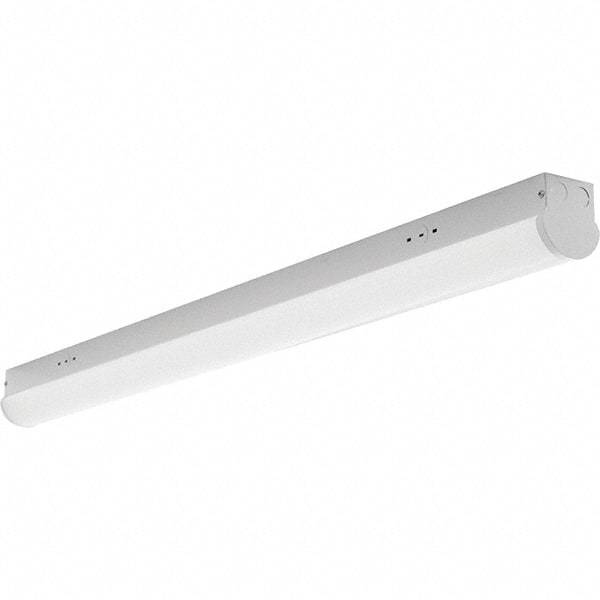 Eiko Global - 1 Lamp, 32 Watt, 4,200 Lumen, LED Strip Light - Surface Mounted, 120 to 277 Volt, 4' Long x 3.35" Wide x 3.56" High - Caliber Tooling