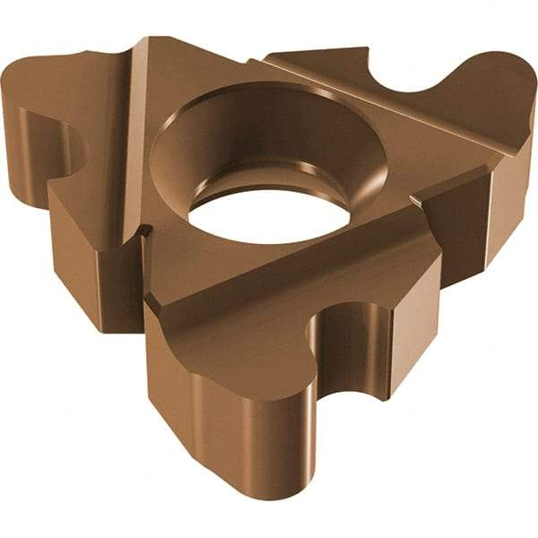 Vargus - 4FIR Internal Right Hand 6 RD Laydown Threading Insert - Grade VRX, AlTiN Coated Carbide - Caliber Tooling