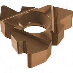 Vargus - 4FER External Right Hand ISO Laydown Threading Insert - Grade VRX, AlTiN Coated Carbide - Caliber Tooling