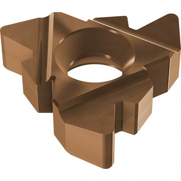 Vargus - 4FIR Internal Right Hand 5 UN Laydown Threading Insert - Grade VRX, AlTiN Coated Carbide - Caliber Tooling