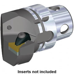 Kennametal - Insert Style TN.. 220408, TN.. 432, 70mm Head Length, Right Hand Cut, Internal/External Modular Threading Cutting Unit Head - System Size KM4X63, 43mm Center to Cutting Edge, Series Kenclamp - Caliber Tooling