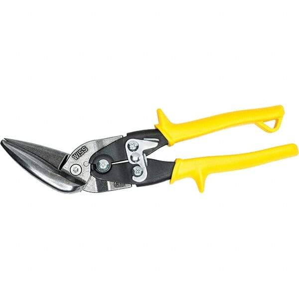 Wiss - 3" Length of Cut, Straight Pattern Offset Aviation Snip - 11" OAL, Ergonomic Comfort Handle, 18 AWG Steel Capacity - Caliber Tooling