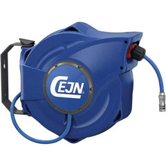 CEJN - 46' Spring Retractable Safety Hose Reel - 232 psi, Hose Included - Caliber Tooling