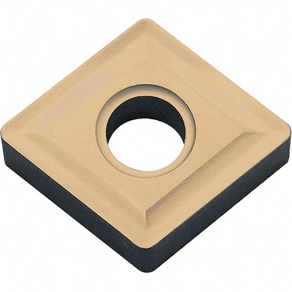 Kyocera - CNMG432 Grade CA025P Carbide Turning Insert - TiCN/Al2O3/TiN Finish, 80° Diamond, 1/2" Inscr Circle, 3/16" Thick, 1/32" Corner Radius - Caliber Tooling