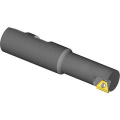 Vargus - 1.181" Cut Diam, 2.05" Max Depth of Cut, 1" Shank Diam, Internal/External Indexable Thread Mill - Insert Style 5, 5/8" Insert Size, 1 Insert, Toolholder Style TMC, 4.37" OAL - Caliber Tooling