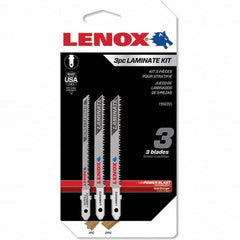 Lenox - Jig Saw Blade Sets Blade Material: Bi-Metal Minimum Blade Length (Inch): 3-1/2 - Caliber Tooling