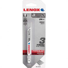 Lenox - Jig Saw Blades Blade Material: Bi-Metal Blade Length (Inch): 3-5/8 - Caliber Tooling