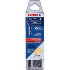 Lenox - Jig Saw Blades Blade Material: Bi-Metal Blade Length (Inch): 3-1/2 - Caliber Tooling