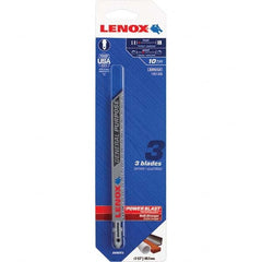 Lenox - Jig Saw Blades Blade Material: Bi-Metal Blade Length (Inch): 5-1/4 - Caliber Tooling