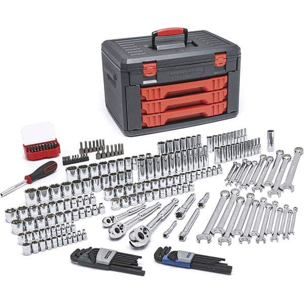 GearWrench - Combination Hand Tool Sets Tool Type: Master Mechanics Tool Set Number of Pieces: 219 - Caliber Tooling